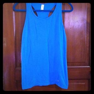 Blue gapfit exercise top